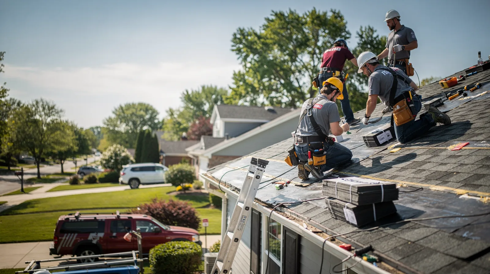 Roof Repair in Lyndon, IL around you